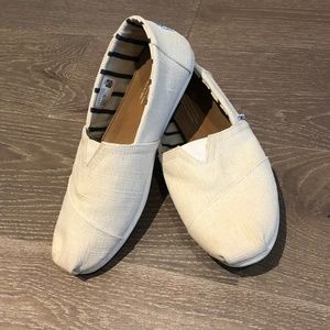 TOMS Venice Alpargata, Antique White, Mens 10